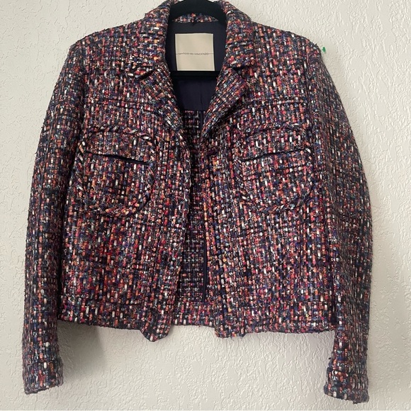 Marco De Vincenzo Boucle Jacket Size 38 - Picture 3 of 15